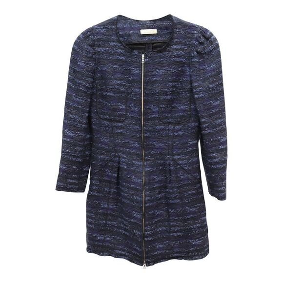 Nina Ricci Women's Double Breasted Sleeveless Jacket Blue